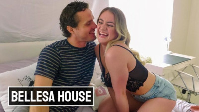 Robby Echo and Kenzie Madison big tits action from Bellesa Films