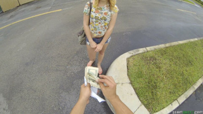 Lucy Tyler petite bang from Teens Love Money by Team Skeet