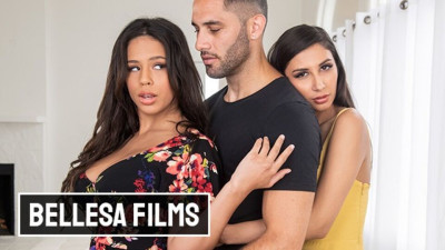 Gianna Dior, Damon Dice and Autumn Falls pornstar screw from Bellesa Films