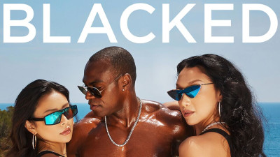 Rae Lil Black and Vicki Chase big cock screw from Blacked.Com