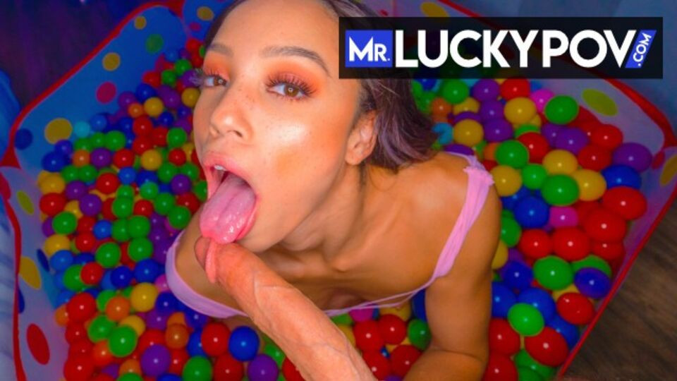 Watch Alexis Tae skinny film from Mr Lucky POV on ePornThot.