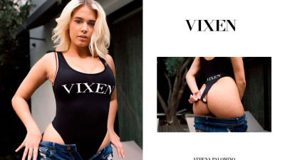 Athena Palomino and Vicki Chase blowjob sex from Vixen